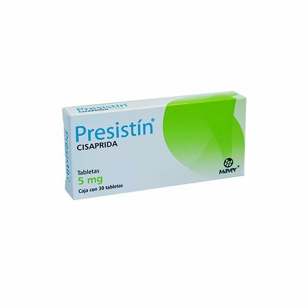 Presistin 5mg Oral 30 Tabletas
