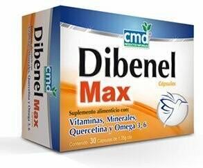 Dibenel Max oral 30 Cápsulas Dibenel Max oral 30 Cápsulas