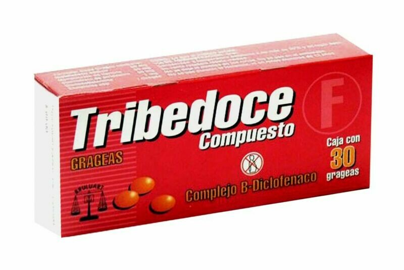 Tribedoce Compuesto oral 30 grageas Tribedoce Compuesto oral 30 grageas