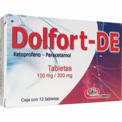 Dolfort-DE oral 12 Tabletas