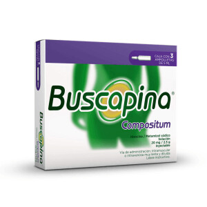 Buscapina Compositum Solución Inyectable 3 Ampolletas