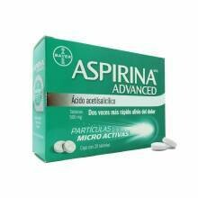 Aspirina Advanced Oral 20 Tabletas Aspirina Advanced Oral 20 Tabletas