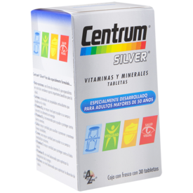 Centrum Silver caja con 30 Tabletas Centrum Silver caja con 30 Tabletas