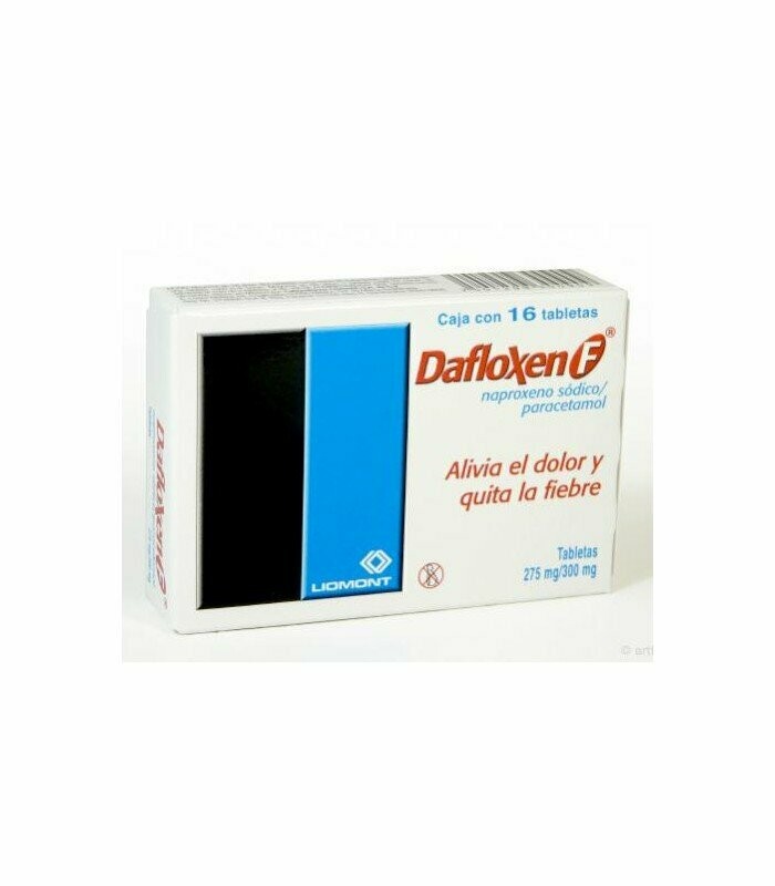 Dafloxen F oral 16 Tabletas Dafloxen F oral 16 Tabletas