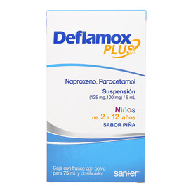 Deflamox Plus Infantil Suspensión oral 75mL Deflamox Plus Infantil Suspensión oral 75mL