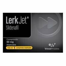 Lerk Jet 50mg Oral 1 Tableta Masticable