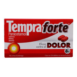 Tempra Forte oral 24 Tabletas Tempra Forte oral 24 Tabletas
