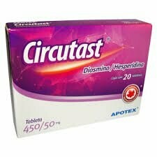 Circutast oral 20 Tabletas