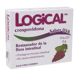 Logical Polvo Uva oral  6 Sobres