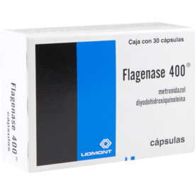 Flagenase 400 Oral 30 Cápsulas