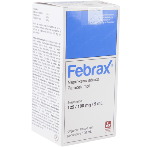 Febrax Suspension oral 100mL Febrax Suspension oral 100mL