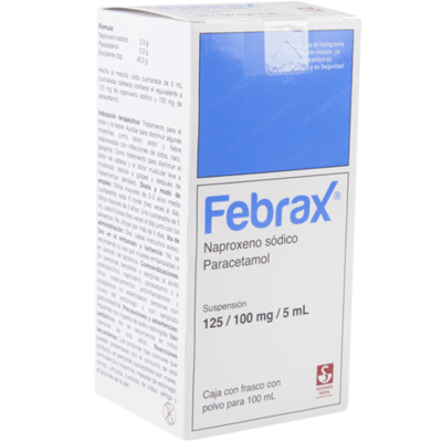 Febrax Suspension oral 100mL