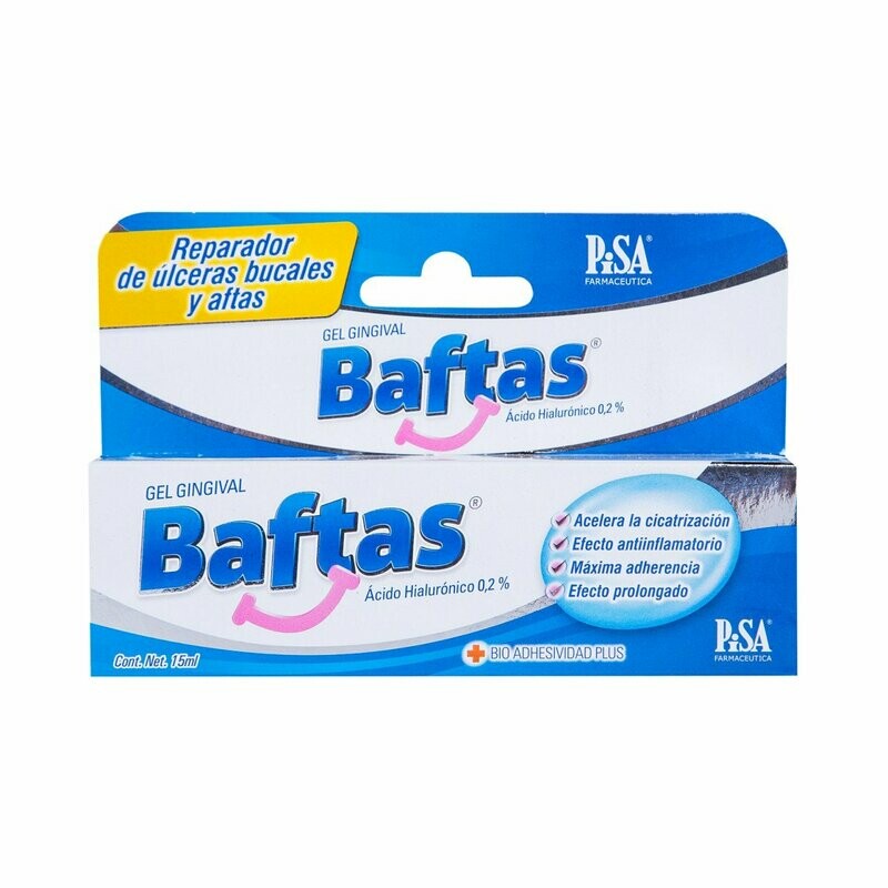 Baftas Gel Topico 15g Gingival Baftas Gel Topico 15g Gingival
