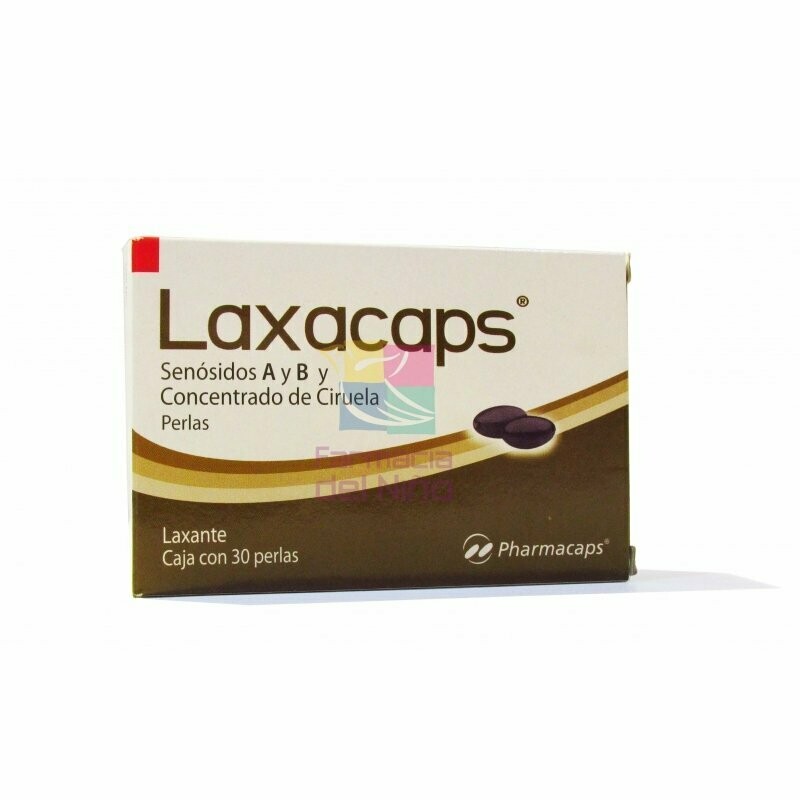 Laxacaps Oral 30 Capsulas