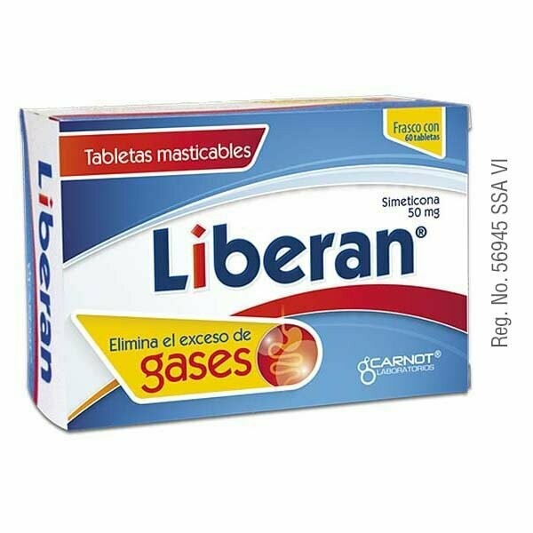 Liberan 50mg oral 60 tabletas Liberan 50mg oral 60 tabletas