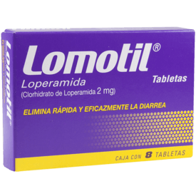 Lomotil 2mg oral 8 Tabletas