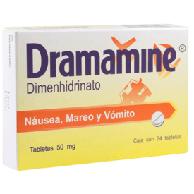Dramamine oral 24 Tabletas Dramamine oral 24 Tabletas