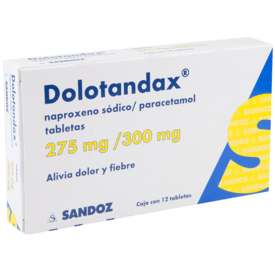 Dolotandax oral 12 Tabletas Dolotandax oral 12 Tabletas