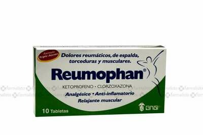 Reumophan oral 10 Tabletas Reumophan oral 10 Tabletas