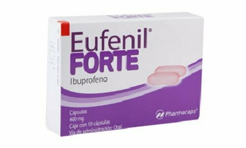 Eufenil Forte oral 10 Cápsulas Eufenil Forte oral 10 Cápsulas