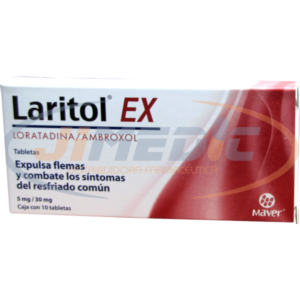 Laritol EX oral 10 Tabletas