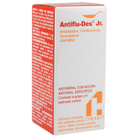 Antiflu-Des Jr Jarabe oral 60mL