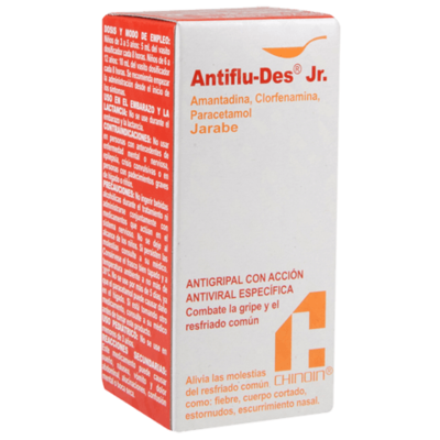 Antiflu-Des Jr Jarabe oral 60mL