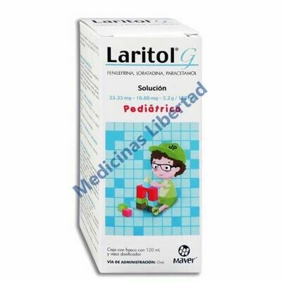 Laritol G Solucion Oral Pediatrico 120mL