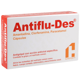 Antiflu-Des Oral 24 Cápsulas Antiflu-Des Oral 24 Cápsulas