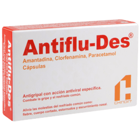 Antiflu-Des Oral 24 Cápsulas