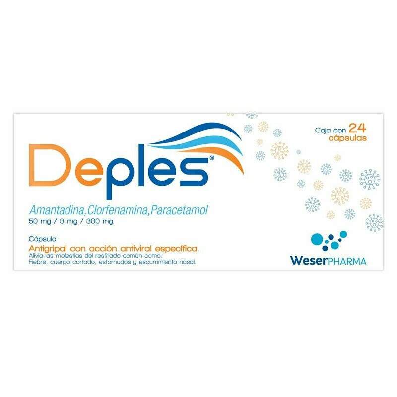 Deples oral 24 Capsulas Deples oral 24 Capsulas