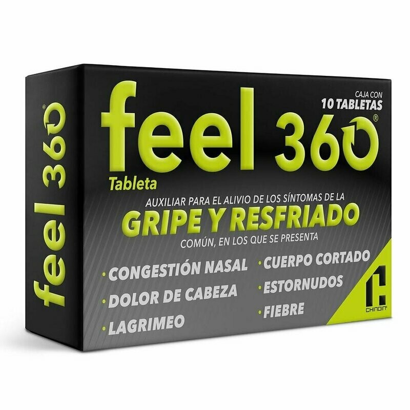 Feel 360 Oral 10 Tabletas Feel 360 Oral 10 Tabletas