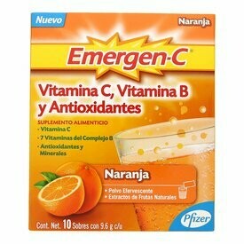 Emergen-C Naranja Oral 10 Sobres
