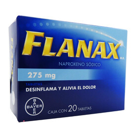 Flanax 275mg Oral 20 Tabletas Flanax 275mg Oral 20 Tabletas