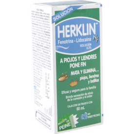 Herklin Solucion frasco con 60mL