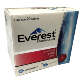Everest 4mg granulado oral 20 Sobres Everest 4mg granulado oral 20 Sobres