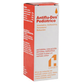Antiflu-Des Pediatrico Solución oral 30mL