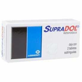 Supradol sublingual Oral2 Tabletas
