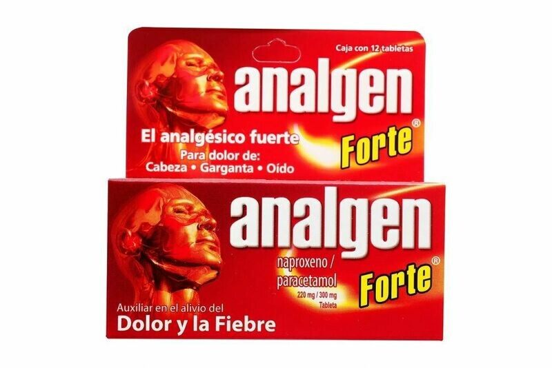 Analgen Forte oral 12 Tabletas Analgen Forte oral 12 Tabletas