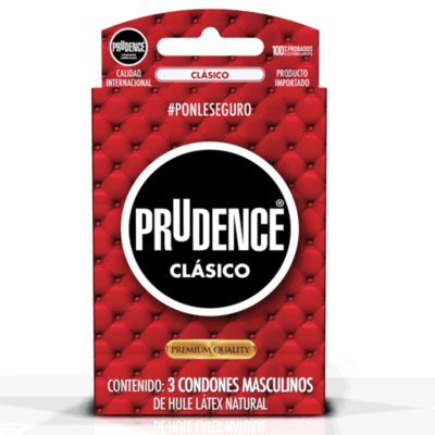 Prudence Clasico 3 preservativos