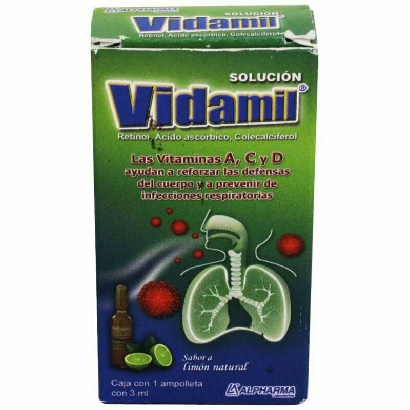 Vidamil oral 1 Ampolleta Vidamil oral 1 Ampolleta