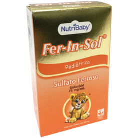 Fer-In-Sol Oral Solución Pedriatica Gotas 50mL Fer-In-Sol Oral Solución Pedriatica Gotas 50mL