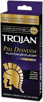 Trojan Piel Desnuda Puntos 9c
