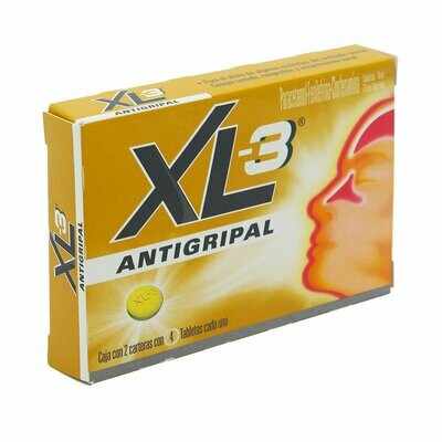 XL-3 Antigripal oral 10 Tabletas