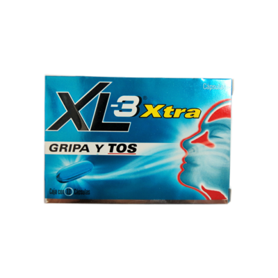 XL-3 Xtra oral 12 cápsulas