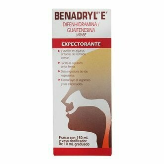 Benadryl E Jarabe Oral 150mL Benadryl E Jarabe Oral 150mL