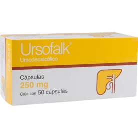 Ursofalk 250mg oral 50 cápsulas Ursofalk 250mg oral 50 cápsulas