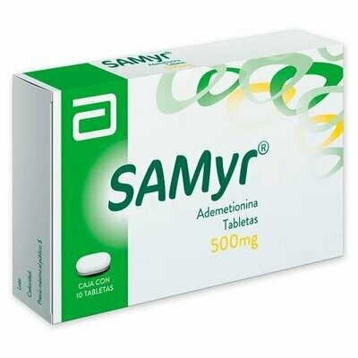 Samyr 500mg oral 20 Tabletas Samyr 500mg oral 20 Tabletas
