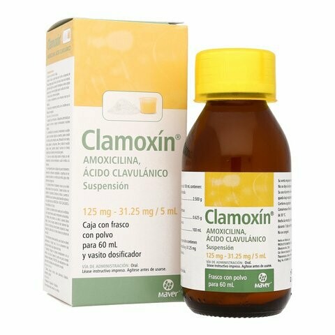 Clamoxin 125mg Suspensón Oral