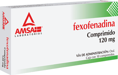 Fexofenadina 120mg Oral 10 Comprimidos
